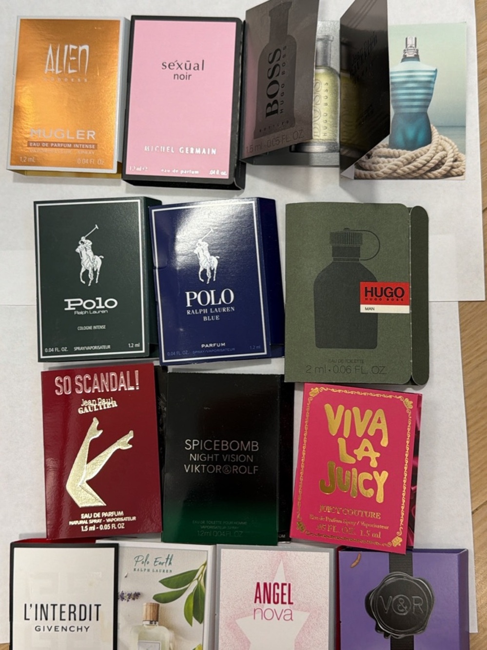 Samples set 14PC